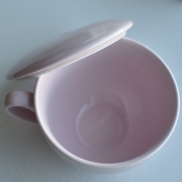Tea Forte Café Cup Rose 8oz Rose Pink Porcelain Teacup New - Picture 4 of 7